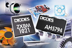 Бесщеточный контроллер двигателя - Diodes Incorporated - DC / встроенный
