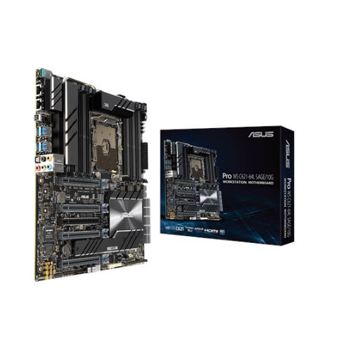 Материнская плата мини-ITX - Pro WS C621-64L SAGE/10G - Asus - Intel® Xeon / AMD серия / Intel®