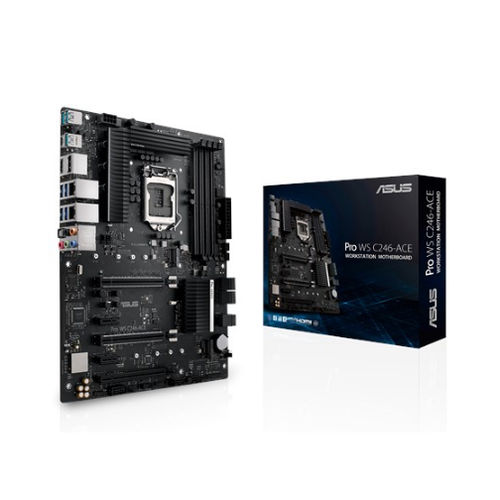 Материнская плата EATX - Pro WS C246-ACE - Asus - ATX / Intel® Xeon / Intel®