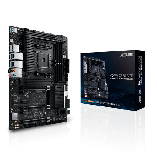 Материнская плата ATX - Pro WS X570-ACE - Asus - AMD / Intel® / DDR4