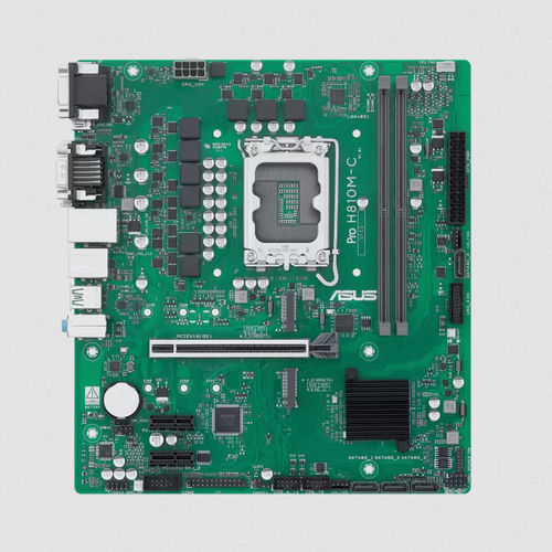 Материнская плата микро-ATX - Pro H810M-C-CSM - Asus - Intel® Core™ Ultra / Intel® / DDR5 SO-DIMM
