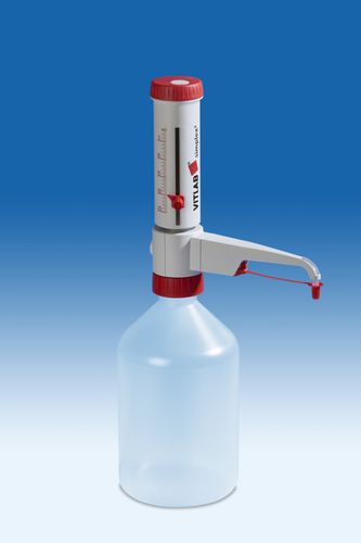 Распределитель для жидкостей - VITLAB® simplex² - VITLAB - с ручным управлением / для использования в заполнении бутылок