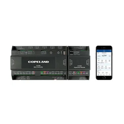 Встроенный программируемый автоматический контроллер - CC200  - Emerson Commercial & Residential Solutions - входы / RS485 / модульный