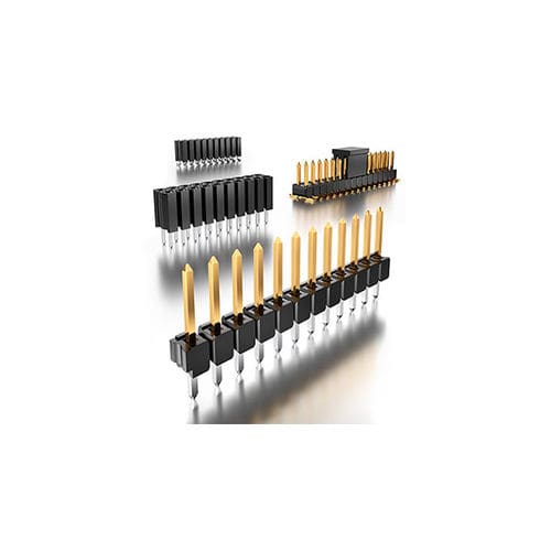 Соединитель для печатных плат - Fischer Elektronik GmbH & Co. KG - для передачи данных / прямоугольный / внутренняя резьба