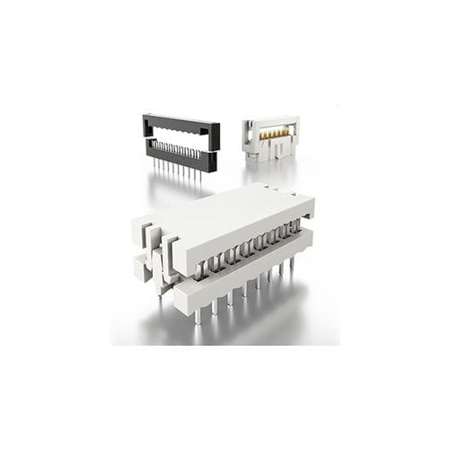 Соединитель для источника электропитания - Fischer Elektronik GmbH & Co. KG - PCB / прямоугольный / внутренняя резьба
