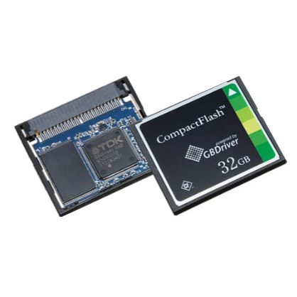 Карта памяти CompactFlash - CFG8V series - TDK Electronics Europe - 16 Гб / 32 GB