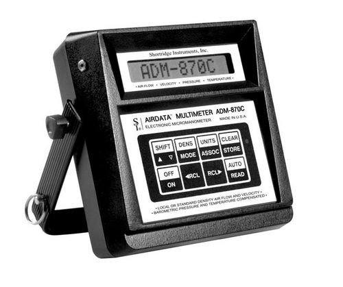 Регистратор данных расхода - ADM-870C - Shortridge Instruments, Inc - давления / для измерения температуры / RS-232C