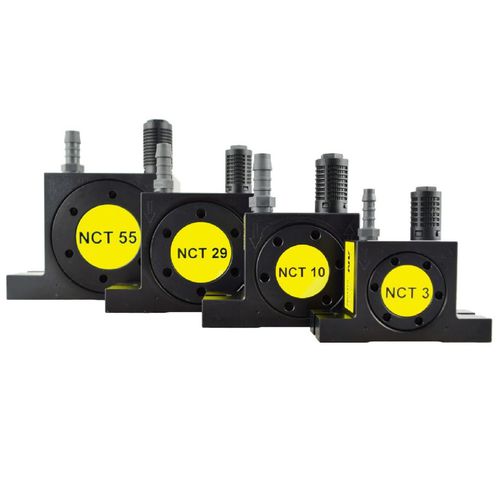Пневматический вибратор - NCT series - Netter Vibration - поворотный / турбинный / для сыпучих материалов