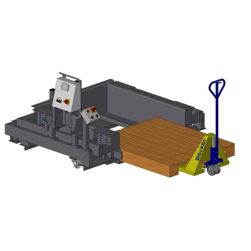 Вибрирующий стол для литейного производства - VTW series - Netter Vibration - для бетонной смеси