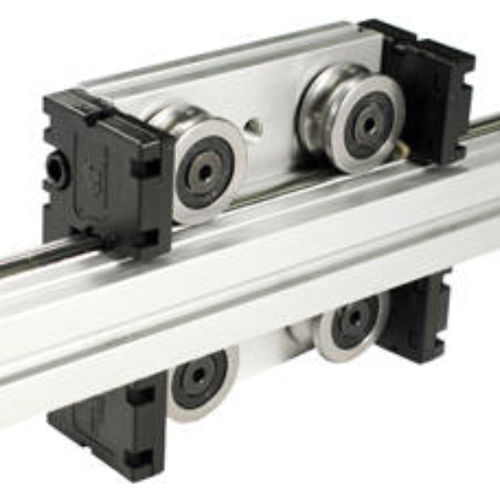 Линейная направляющая с валками - OSG series - LM76 Linear Motion Bearings - регулируемая