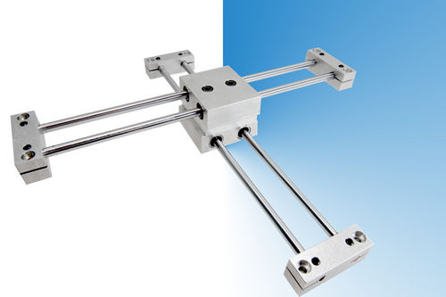Шариковая линейная направляющая - BS series - LM76 Linear Motion Bearings - из стали / с круглой направляющей