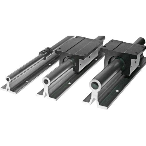Вал из алюминия - LMSC series - LM76 Linear Motion Bearings - точный / полый / с опорой