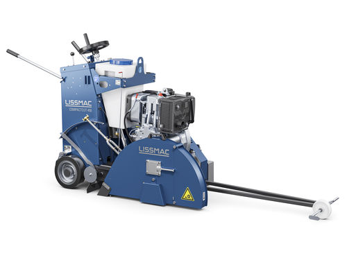 Пила для пола - COMPACTCUT 450 D - LISSMAC Maschinenbau GmbH - вертикальная / для бетона / для асфальта