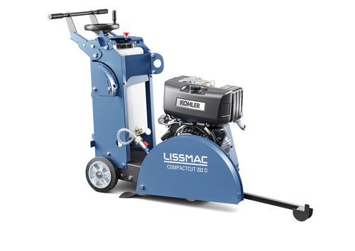 Пила для пола - COMPACTCUT 202 D - LISSMAC Maschinenbau GmbH - вертикальная / для бетона / для асфальта