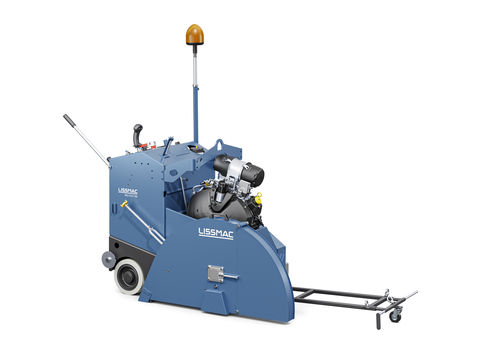 Пила для пола - MULTICUT 400 P - LISSMAC Maschinenbau GmbH - вертикальная / для бетона / для асфальта