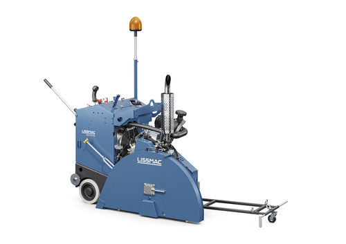 Пила для пола - MULTICUT 400 D - LISSMAC Maschinenbau GmbH - вертикальная / для бетона / для асфальта