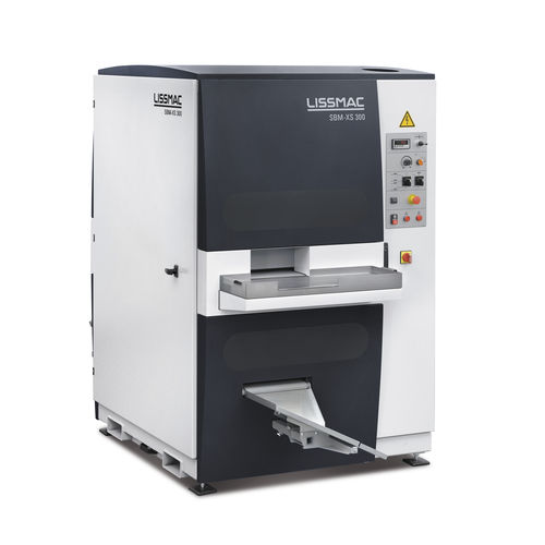 Станок для удаления заусенцев шлифовальный станок - SBM-XS G1E1 - LISSMAC Maschinenbau GmbH - углового стеллажа / для металлических деталей