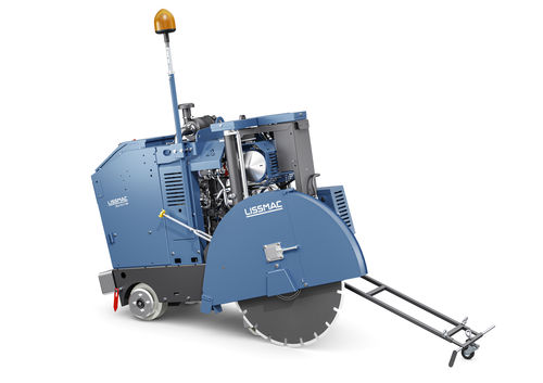 Пила для пола - MULTICUT 590 - LISSMAC Maschinenbau GmbH - вертикальная / для бетона
