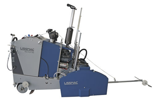 Пила для пола - MULTICUT 800 - LISSMAC Maschinenbau GmbH - вертикальная / для бетона / для асфальта