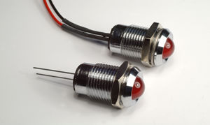 Проблесковый световой индикатор - PA10 series - Plus Opto - LED / крепление на панели / круглый