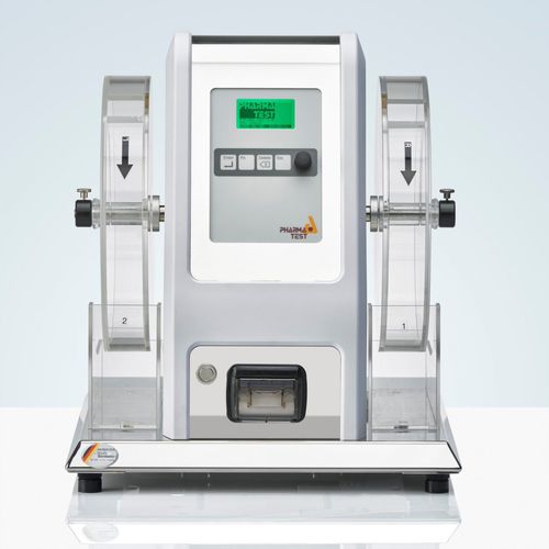Испытательное устройство для определения истираемости - PTF 200 - Pharma Test Apparatebau AG - абразивное / с ручным приводом / полуавтоматическое