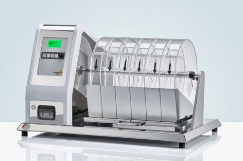 Испытательное устройство для определения истираемости - PTF 600 - Pharma Test Apparatebau AG - абразивное / автоматизированное / для прессованных материалов