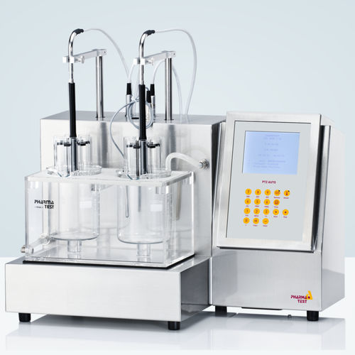Полностью автоматическое испытательное устройство - PTZ AUTO EZ - Pharma Test Apparatebau AG - разложения / для прессованных материалов / для лаборатории