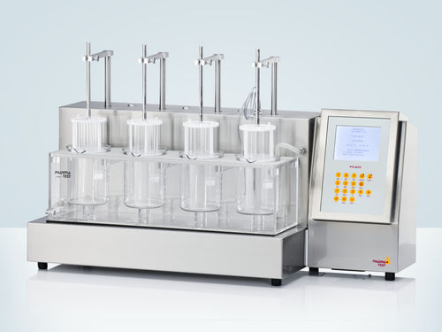 Полуавтоматическое испытательное устройство - PTZ AUTO - Pharma Test Apparatebau AG - разложения / для прессованных материалов / для лаборатории