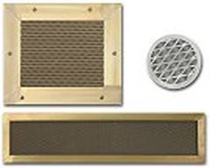 Вентиляционная решетка из металла - 10 MHz - Metal Textiles Europe - CEM / сотовая конструкция
