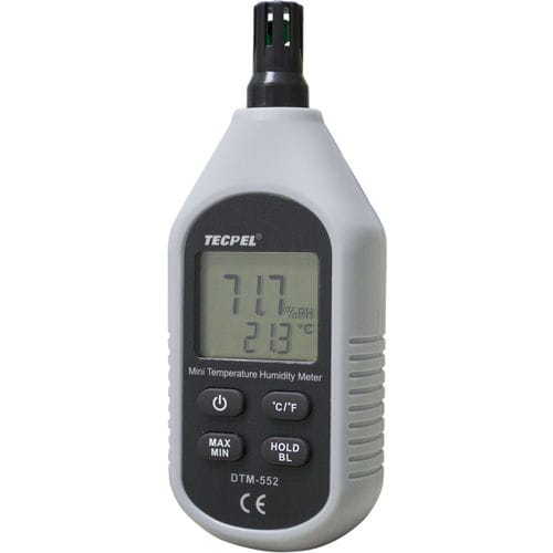 Термогигрометр для системы HVAC - DTM-552 - Tecpel  Co., Ltd. - цифровой / с прямым считыванием / переносной