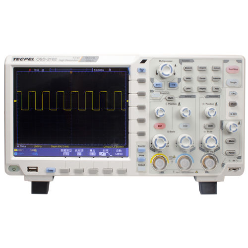 Сканер / осциллоскоп 2 канала - OSD-2102 - Tecpel  Co., Ltd. - 8 бит