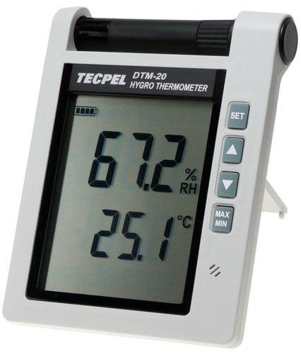 Термогигрометр для системы HVAC - DTM-20 - Tecpel  Co., Ltd. - цифровой / с прямым считыванием / компактный