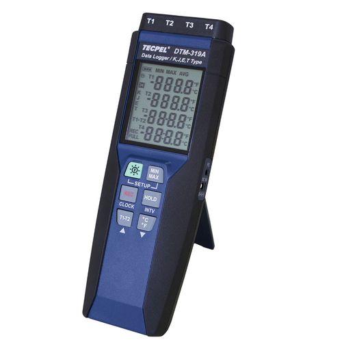 Регистратор данных для измерения температуры - DTM-319A - Tecpel  Co., Ltd. - USB / с экраном / для батареи