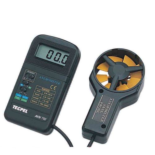 Анемометр винт - AVM-702 - Tecpel  Co., Ltd. - цифровой / переносной