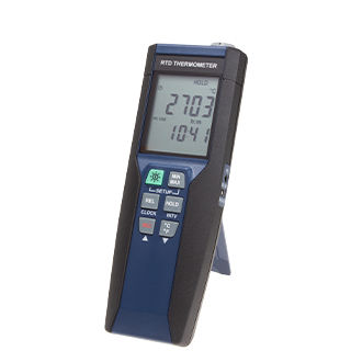 Регистратор данных для измерения температуры - DTM-386 - Tecpel  Co., Ltd. - USB / Pt100 / с дисплеем LCD
