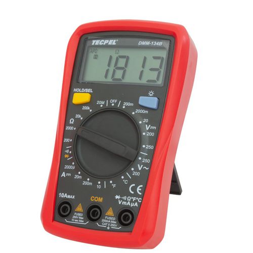 Цифровой мультиметр - DMM-134B - Tecpel  Co., Ltd. - переносной / 10 A / CAT II