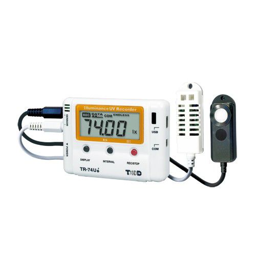 Регистратор данных для измерения температуры - TR-74 series - Tecpel  Co., Ltd. - для измерения относительной влажности / УФ / USB