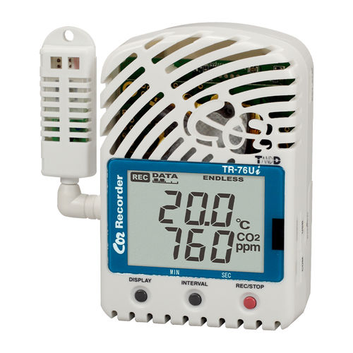 Регистратор данных для измерения температуры - TR-76Ui - Tecpel  Co., Ltd. - влажности / CO2 / USB
