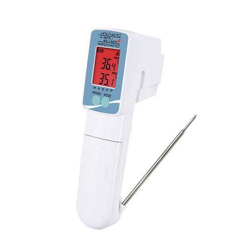 Инфракрасный термометр - D-177 - Tecpel  Co., Ltd. - с термопарой / с дисплеем LCD / bluetooth