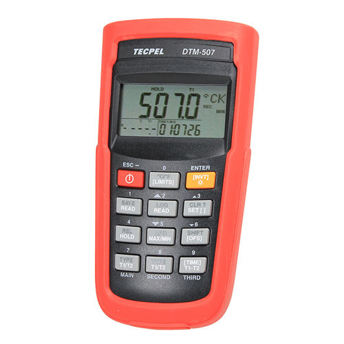 Регистратор данных для измерения температуры - DTM-507 - Tecpel  Co., Ltd. - RS-232 / NTC / с дисплеем LCD