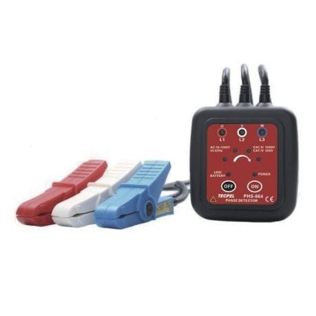 Индикатор последовательности чередования фаз - PHS-864A - Tecpel  Co., Ltd. - со светодиодным индикатором