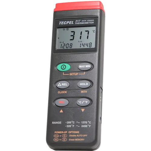 Регистратор данных для измерения температуры - DTM-317 - Tecpel  Co., Ltd. - USB / RS-232 / с дисплеем LCD