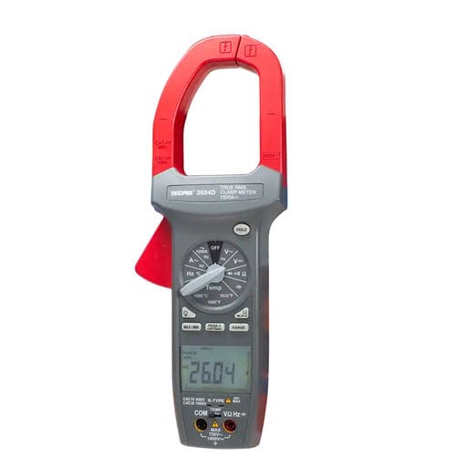 Цифровой мультиметр-зажим - DCM-2604D - Tecpel  Co., Ltd. - переносной / 1000 В / 1000 A