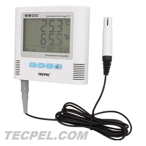Регистратор данных температура и влажность - TR-S500 - Tecpel  Co., Ltd. - USB / с дисплеем LCD / для применения в пищевой отрасли