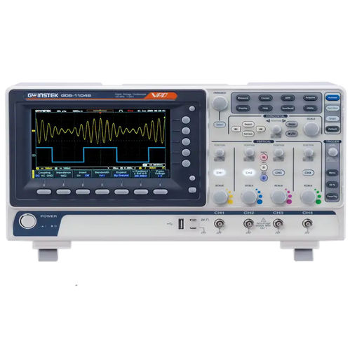 Цифровой осциллограф - GDS-1102B - Tecpel  Co., Ltd. - настольный / 2 канала / с дисплеем LCD