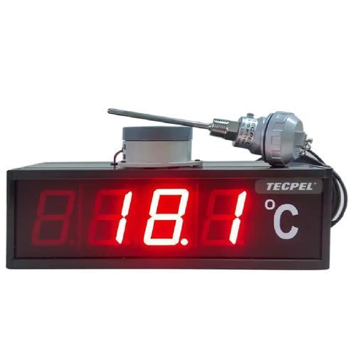 Табло для измерения температуры - TRH-3306C-PT100 - Tecpel  Co., Ltd. - LED / с 3 цифрами / 2,3"