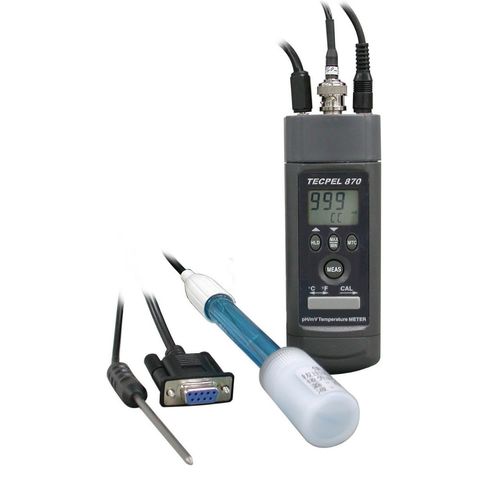 Переносной измеритель pH - PH-870 - Tecpel  Co., Ltd. - для процесса / цифровой