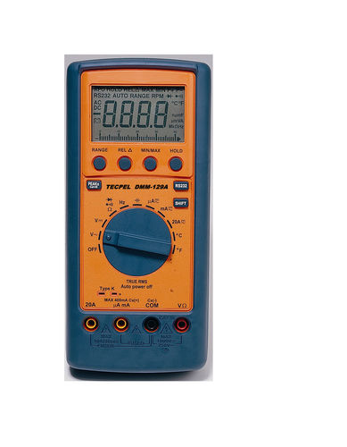 Цифровой мультиметр - DMM 129A - Tecpel  Co., Ltd. - переносной / 1000 В / 20 A
