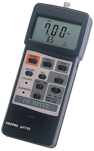 Переносной измеритель pH - PH-705 - Tecpel  Co., Ltd. - для процесса / цифровой