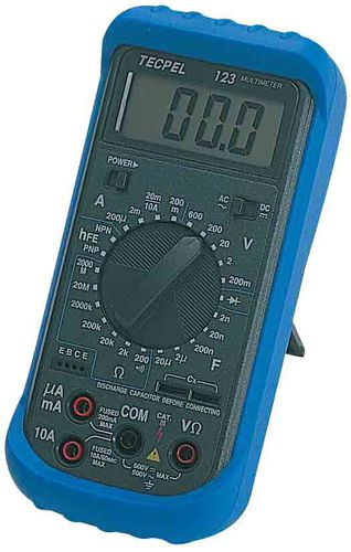 Цифровой мультиметр - DMM 120, DMM 123 - Tecpel  Co., Ltd. - переносной / 600 В / 10 A